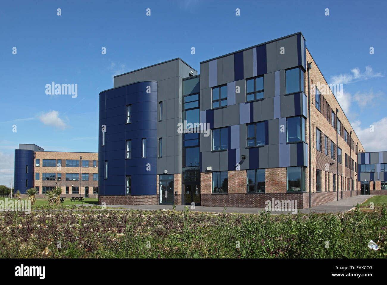 Littlehampton Academy, a new academy school in an expanding town on England's south coast. Stock Photo