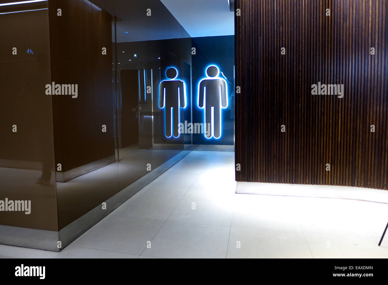 Barcelona trendy toilet design Spain Catalonia Stock Photo Alamy