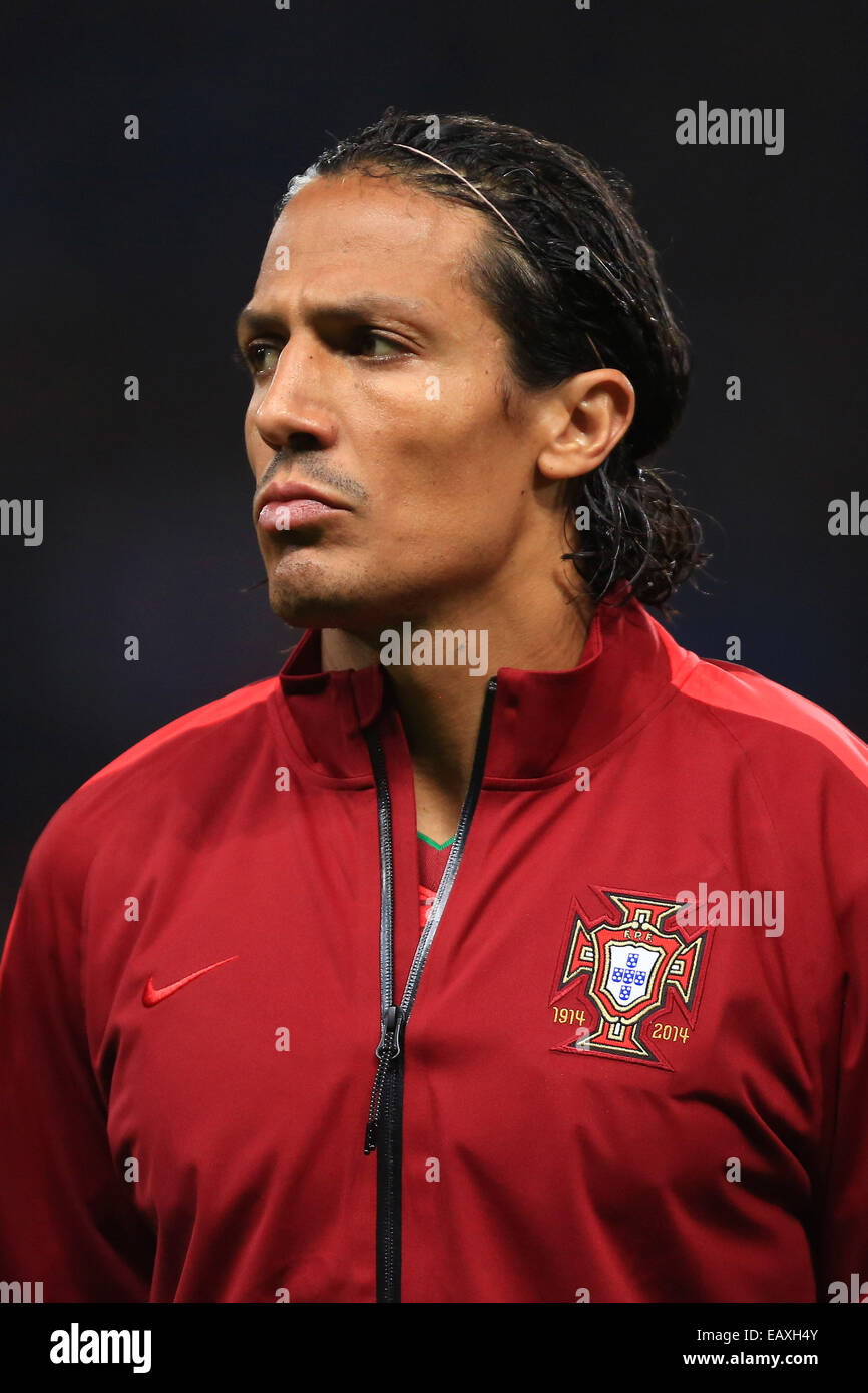 Manchester, UK. 18th Nov, 2014. Bruno Alves of Portugal - Argentina vs. Portugal - International Friendly - Old Trafford - Manchester - 18/11/2014 Pic Philip Oldham/Sportimage © csm/Alamy Live News Stock Photo