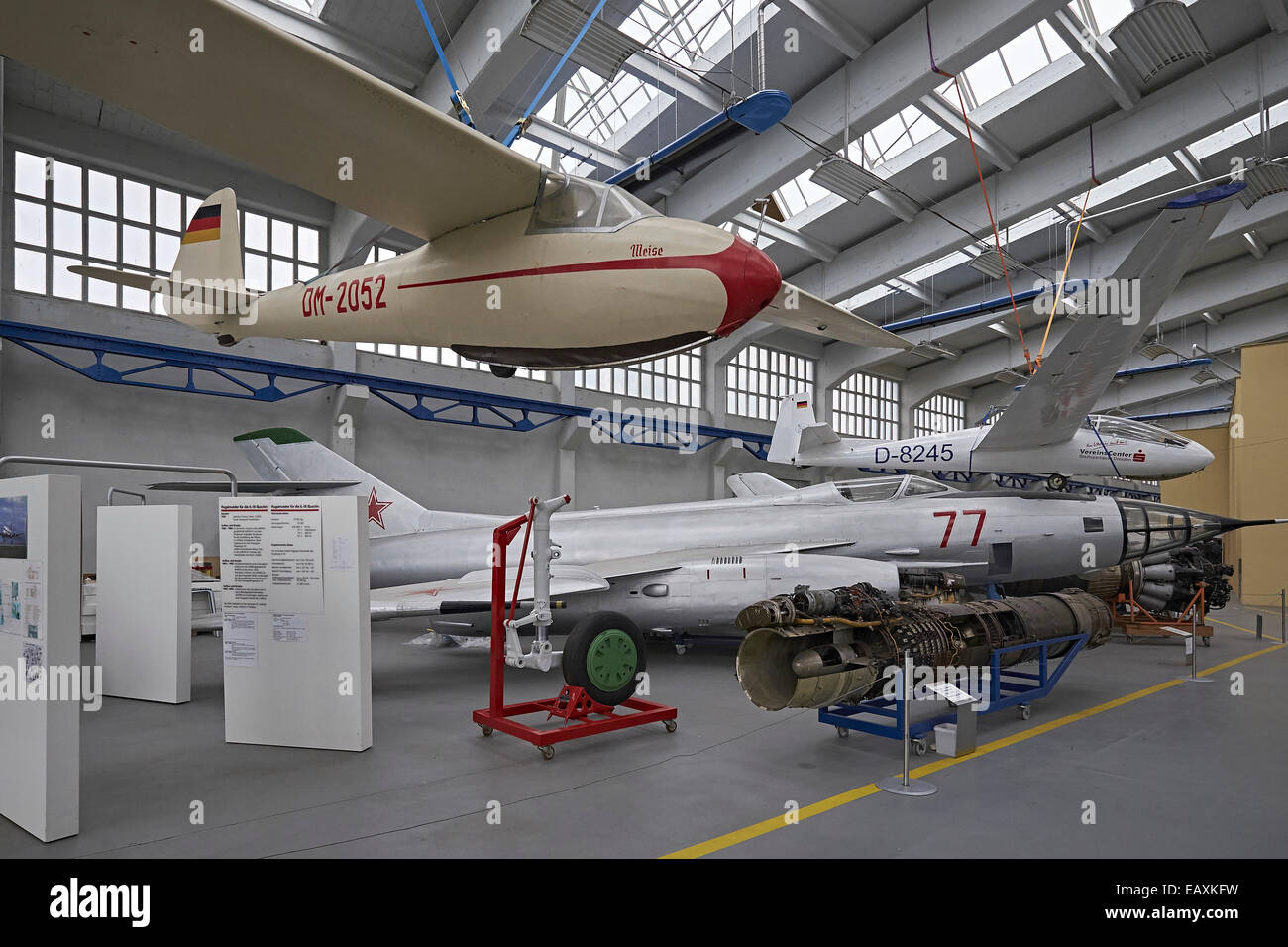 Hugo Junkers Technical Museum in Dessau, Germany Stock Photo Alamy