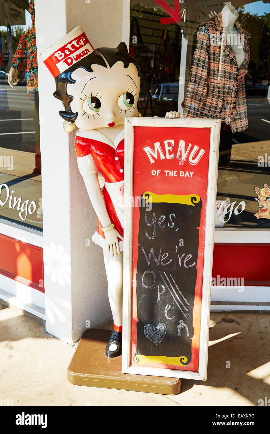 Betty boop diner hi-res stock photography and images - Alamy