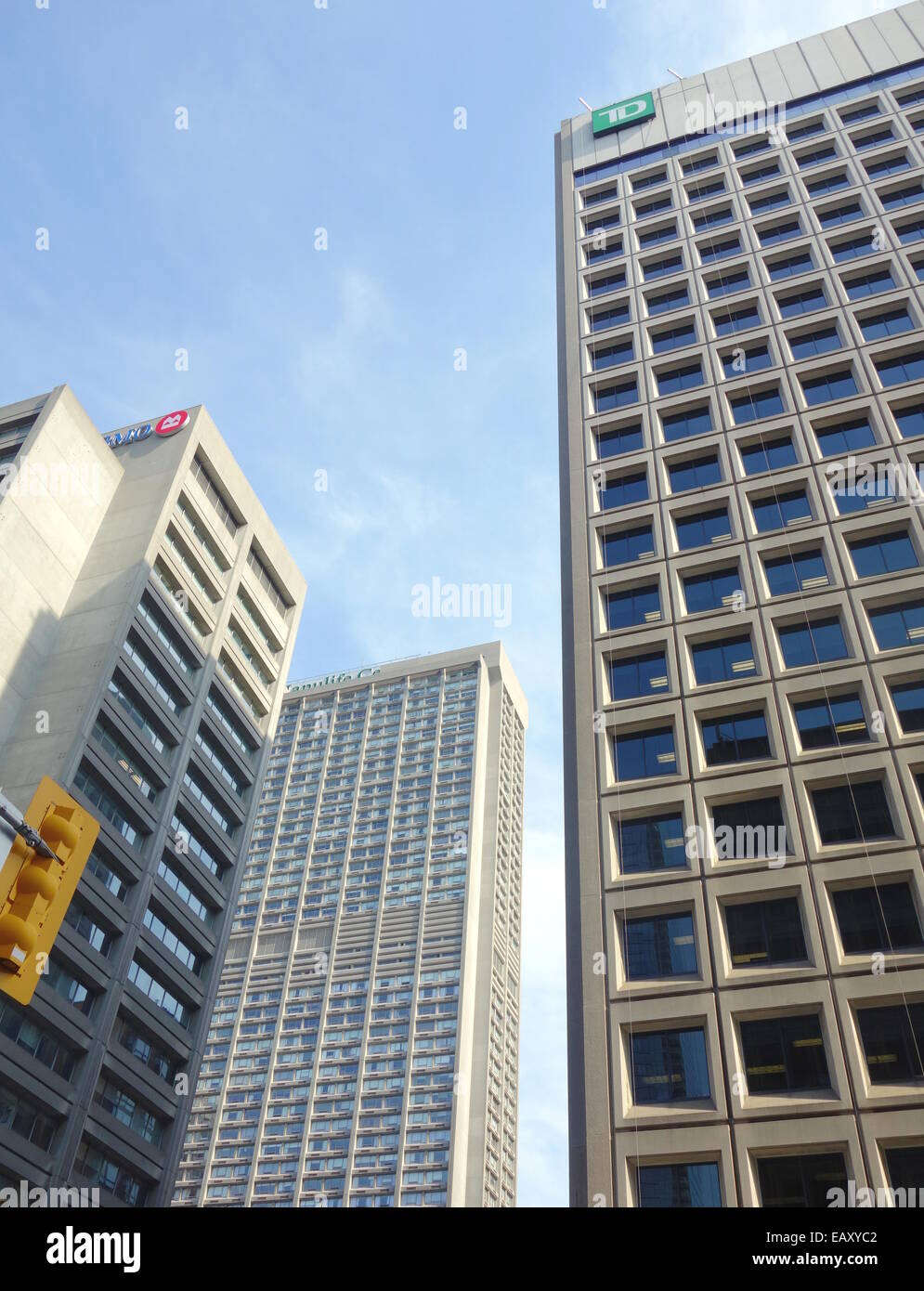 Office buildings in Downtown Toronto, Canada Stock Photo Alamy