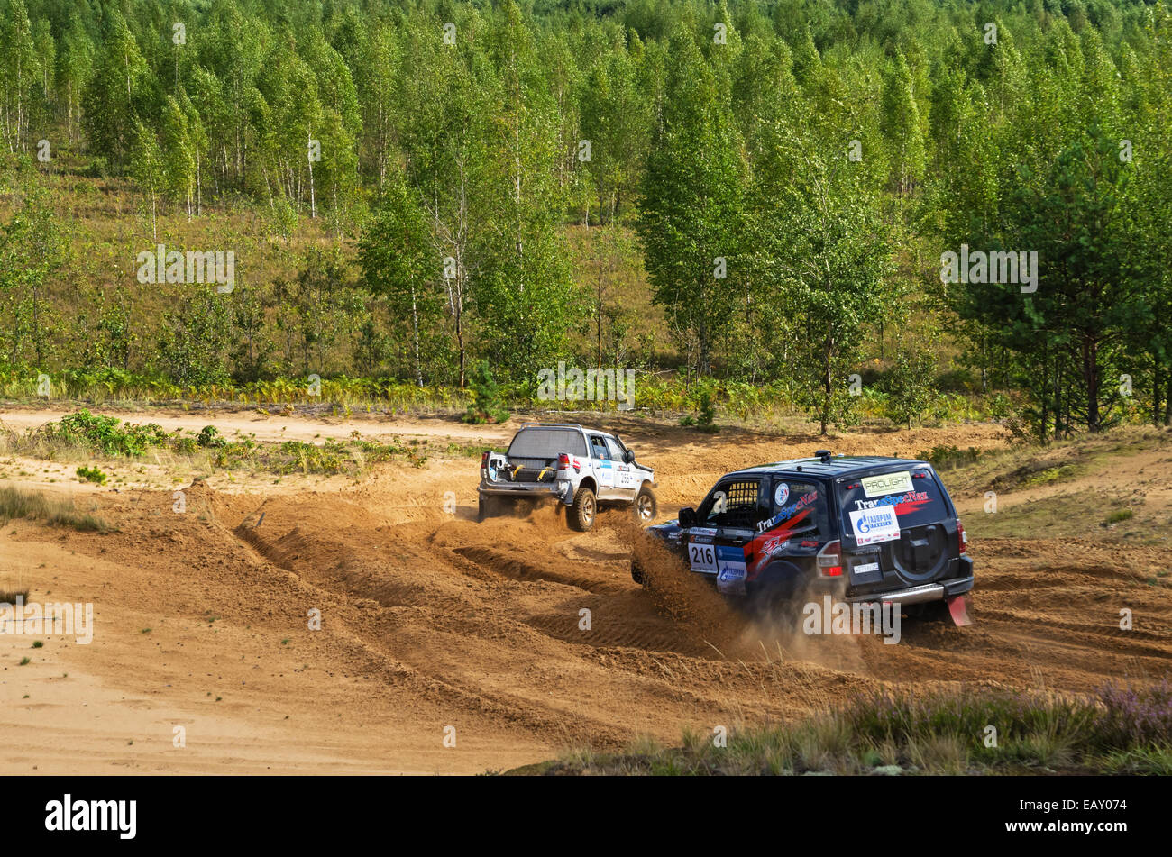 Baha Races Races on a rally-raid on sandy dunes. Rally-raid Baha
