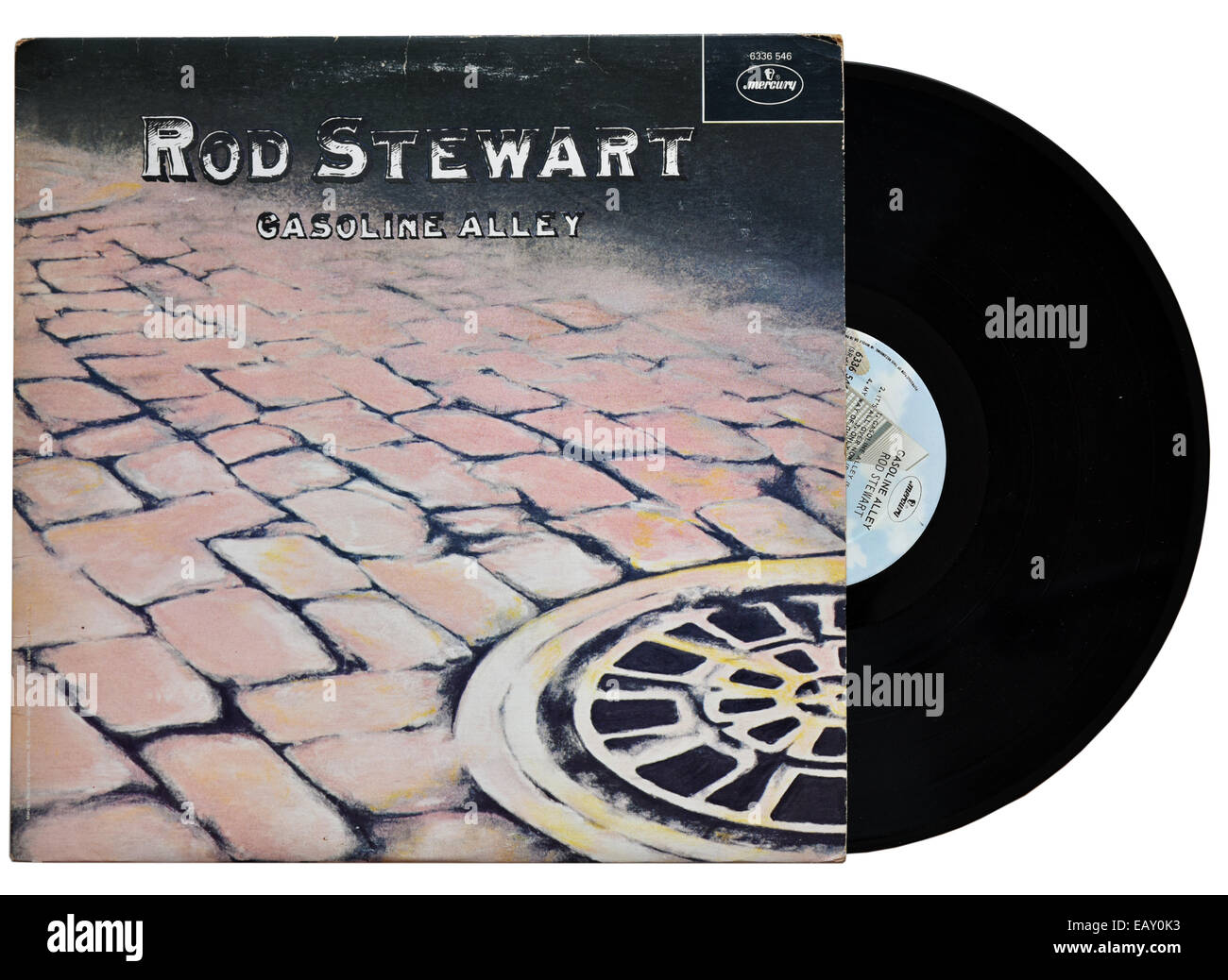 Rod Stewart Gasoline Alley album Stock Photo Alamy