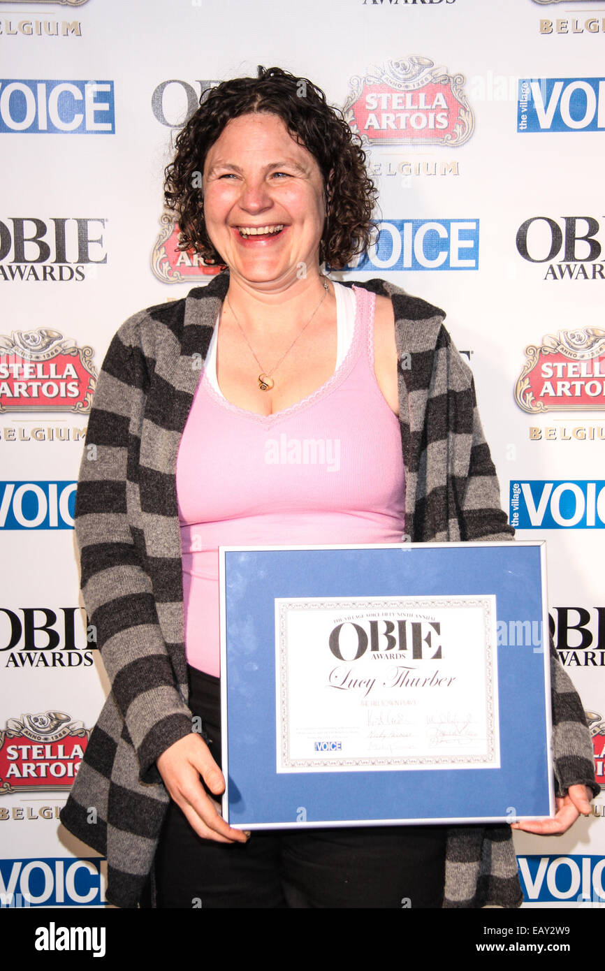 The 59th Annual OBIE Awards held at ster Hall. Featuring Lucy