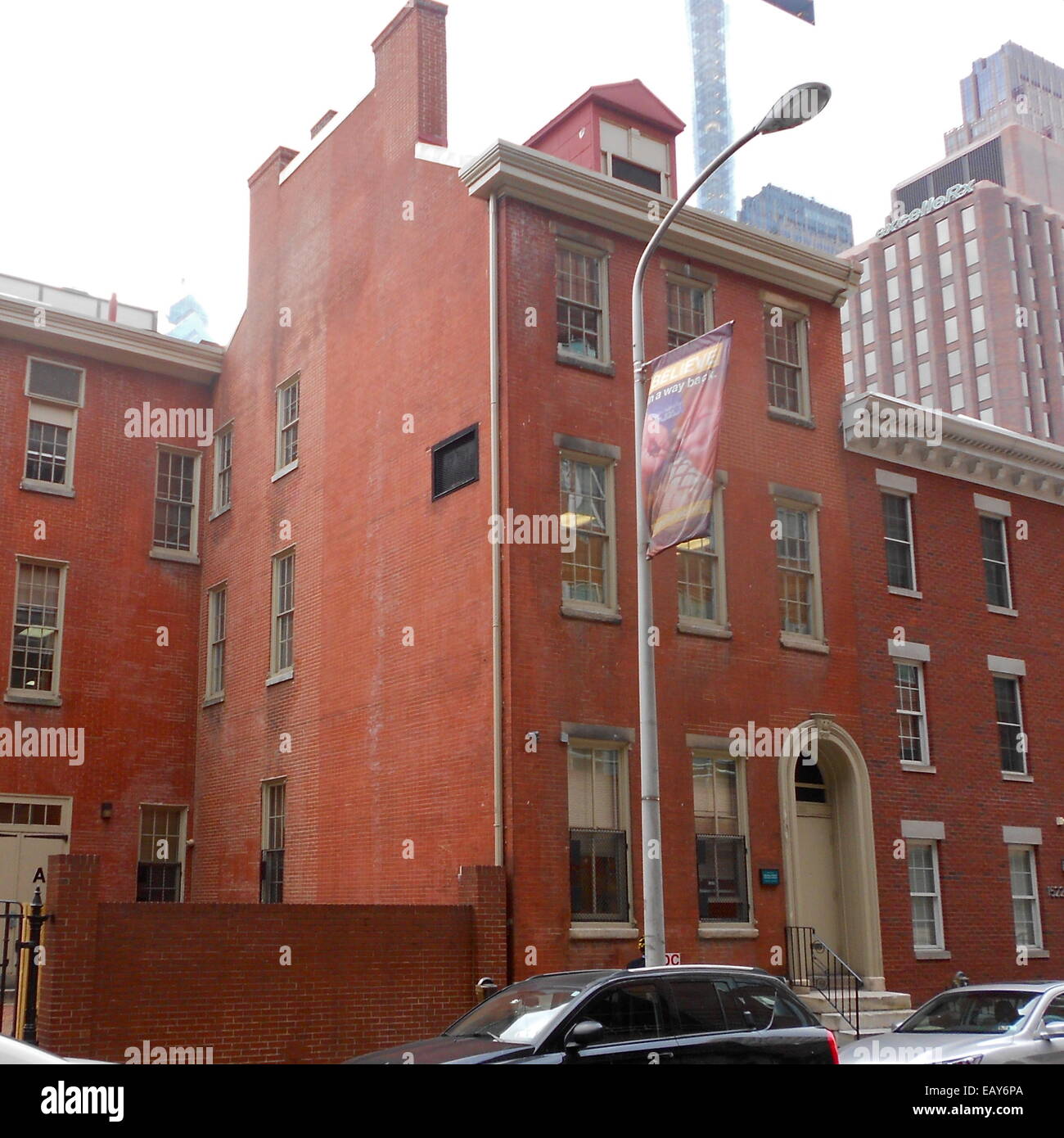 Building at 1520 Race Street in Philadelphia Stock Photo