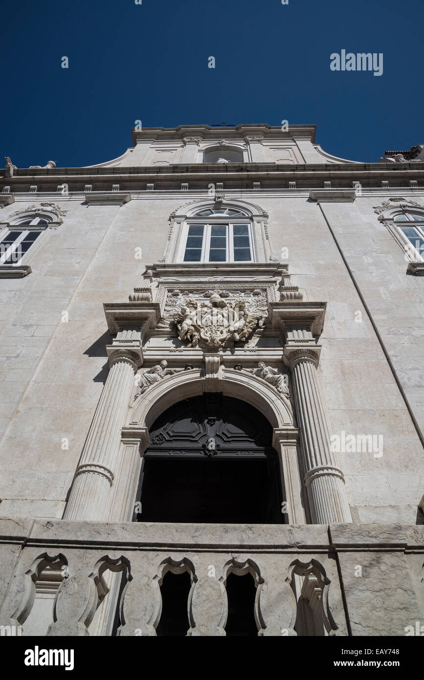 Church of the Italians, Igreja dos Italianos, Largo do Chiado, Lisbon, Portugal Stock Photo