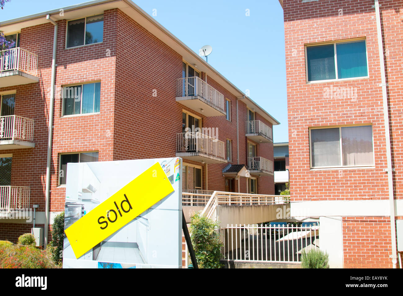 apartment unit building in Merrylands in western sydney,Australia Stock Photo Alamy