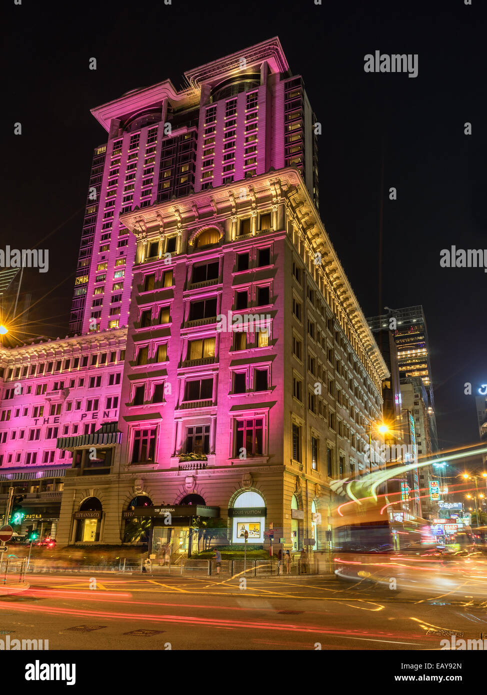 The Peninsula Hotel in Hong Kong Stock Photo - Alamy