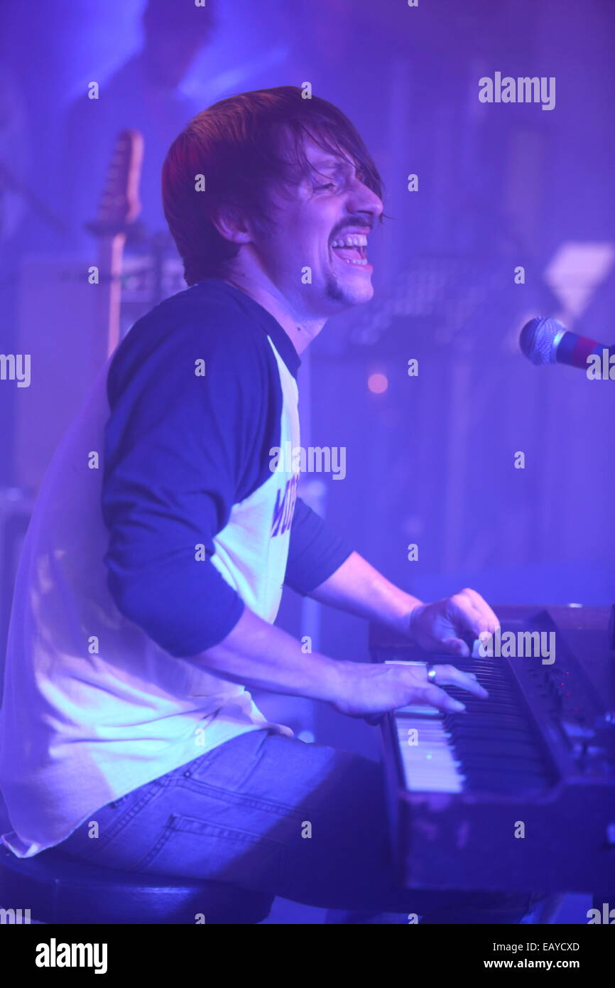 The Victoria Warehouse, Manchester, UK. 21st Nov, 2014.The Travelling Band performing on the Second Stage during the first day of The Whisky Sessions Festival at the Victoria Warehouse, Manchester Credit:  Simon Newbury/Alamy Live News Stock Photo