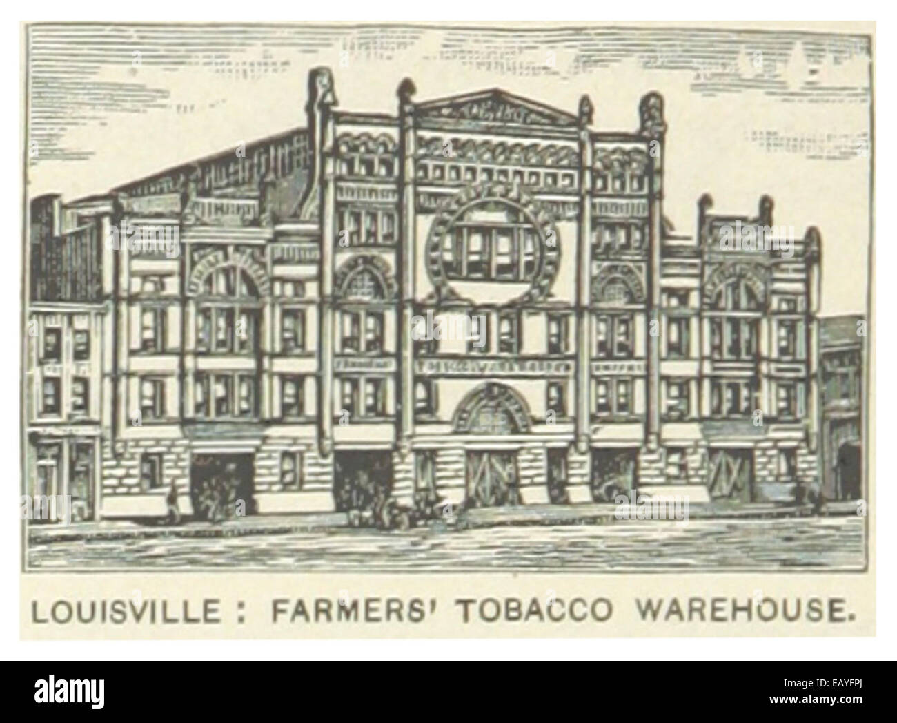 Old tobacco warehouse Cut Out Stock Images & Pictures Alamy