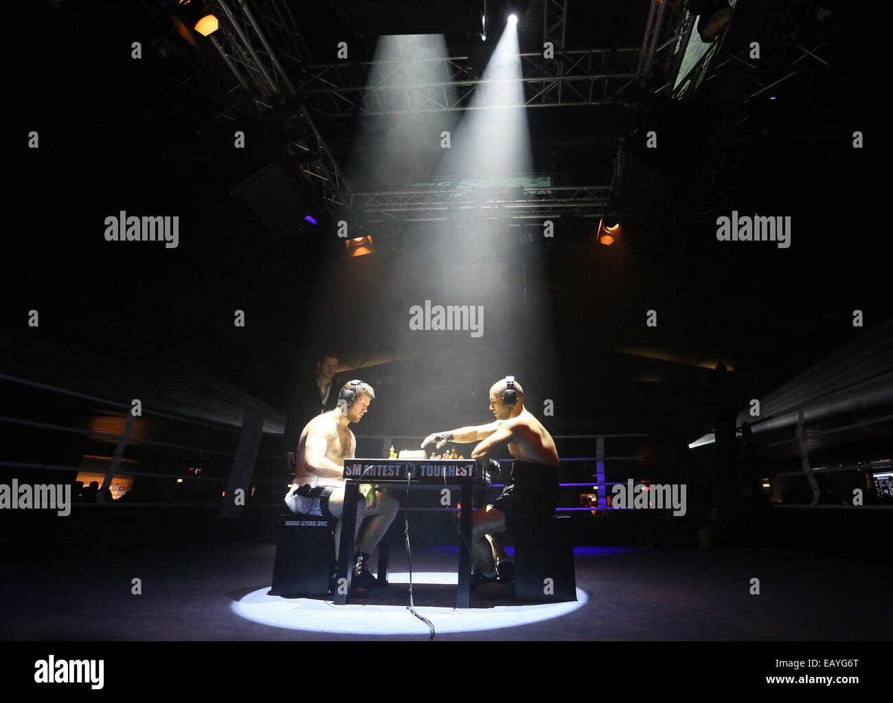 Chess boxing championship hi-res stock photography and images - Alamy