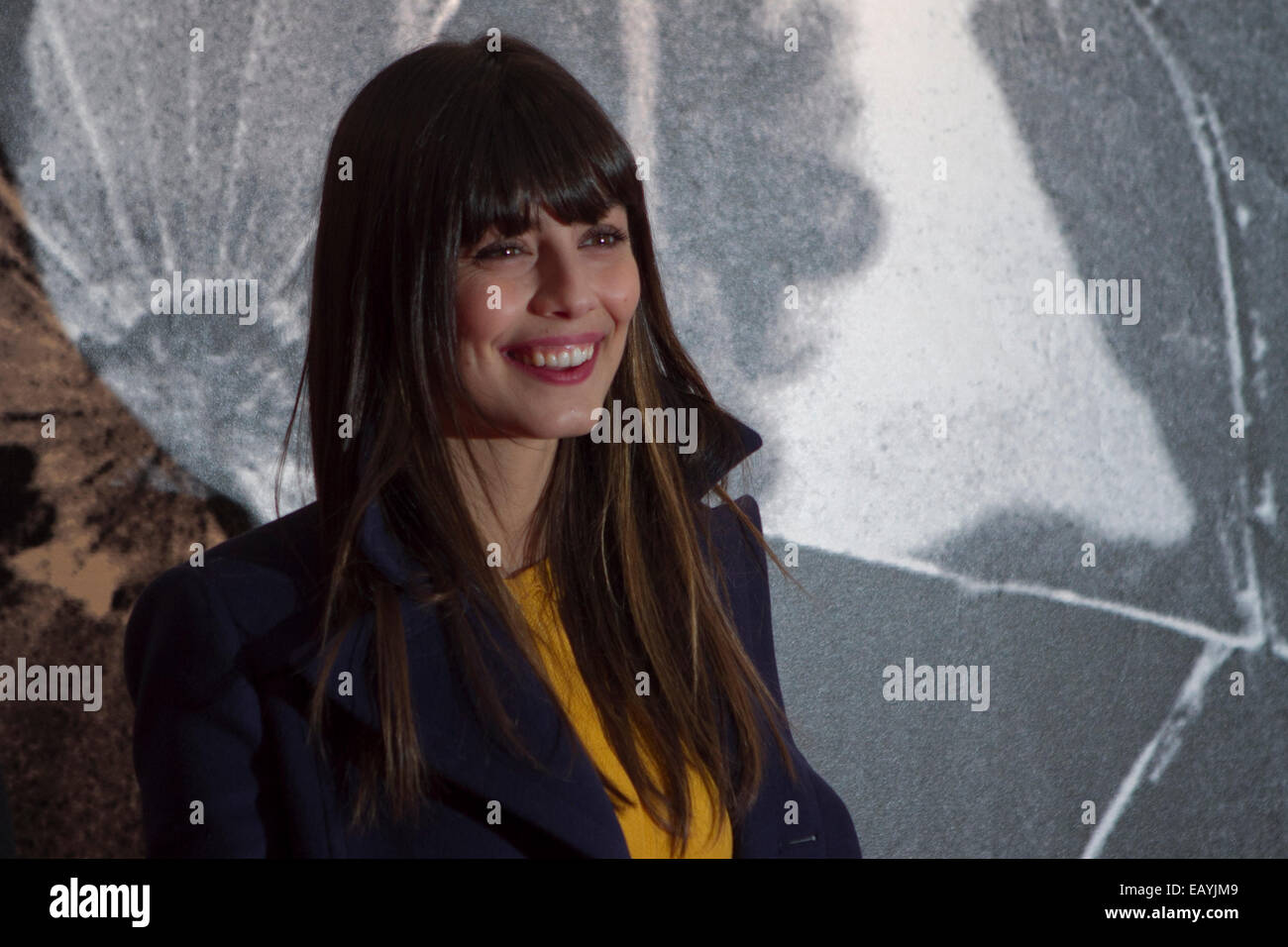 Torino, Italy. 21st November 2014. Italian actress Alessandra ...