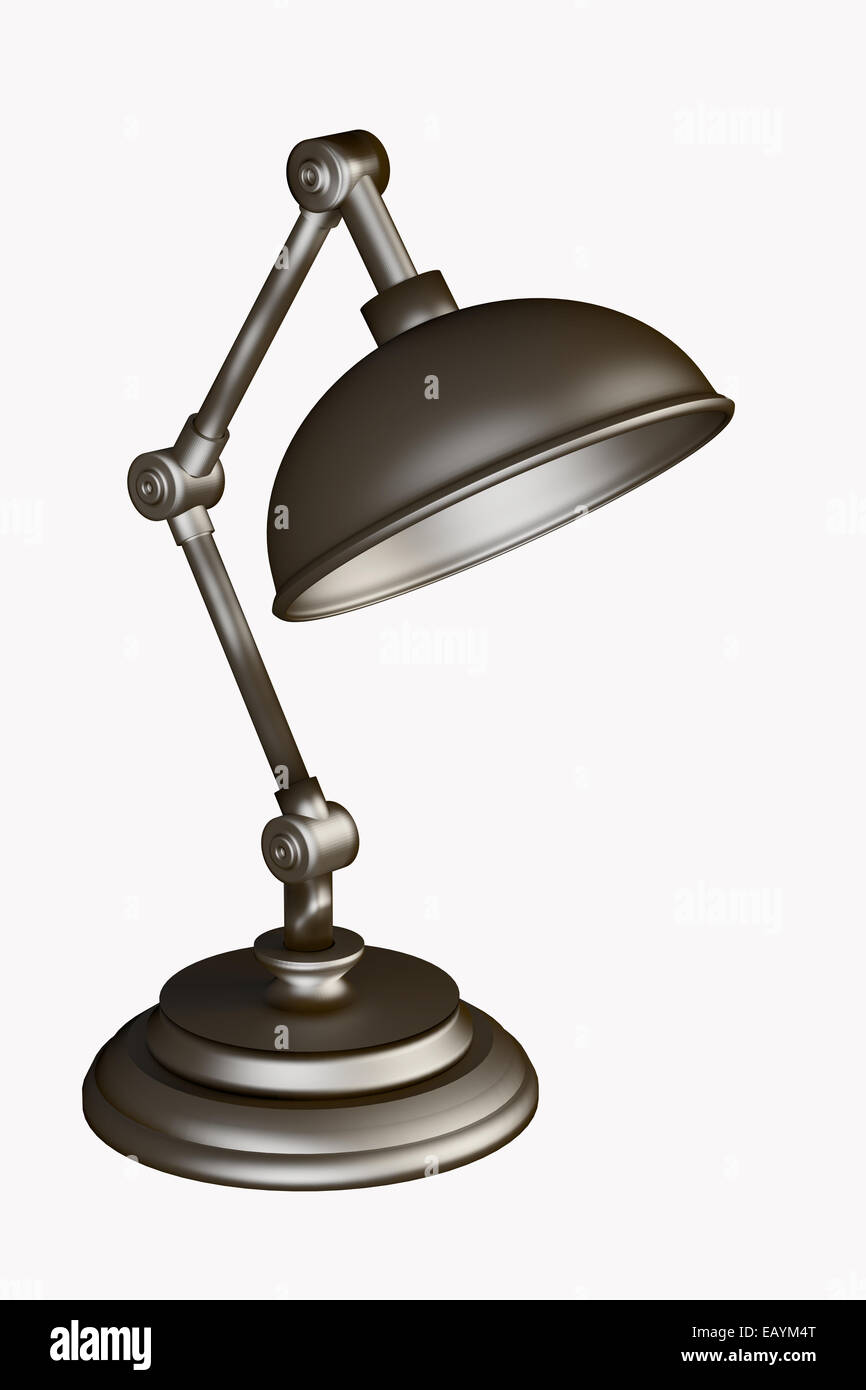 3d rendering of a desk lamp Stock Photo - Alamy