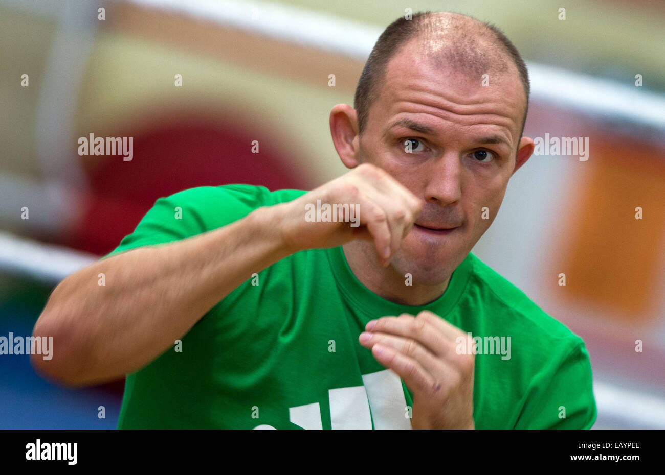 Schwerin, Germany. 20th Nov, 2014. World Boxing Association (WBA) world