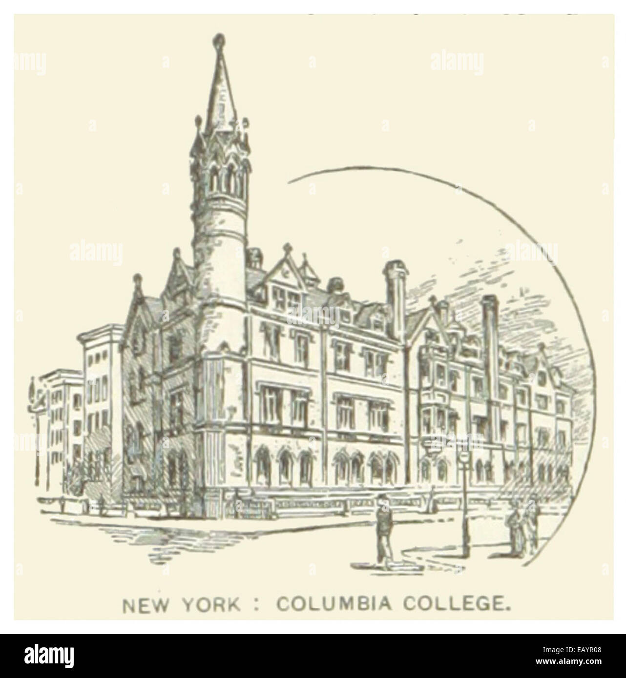 Vintage columbia map Cut Out Stock Images & Pictures - Alamy
