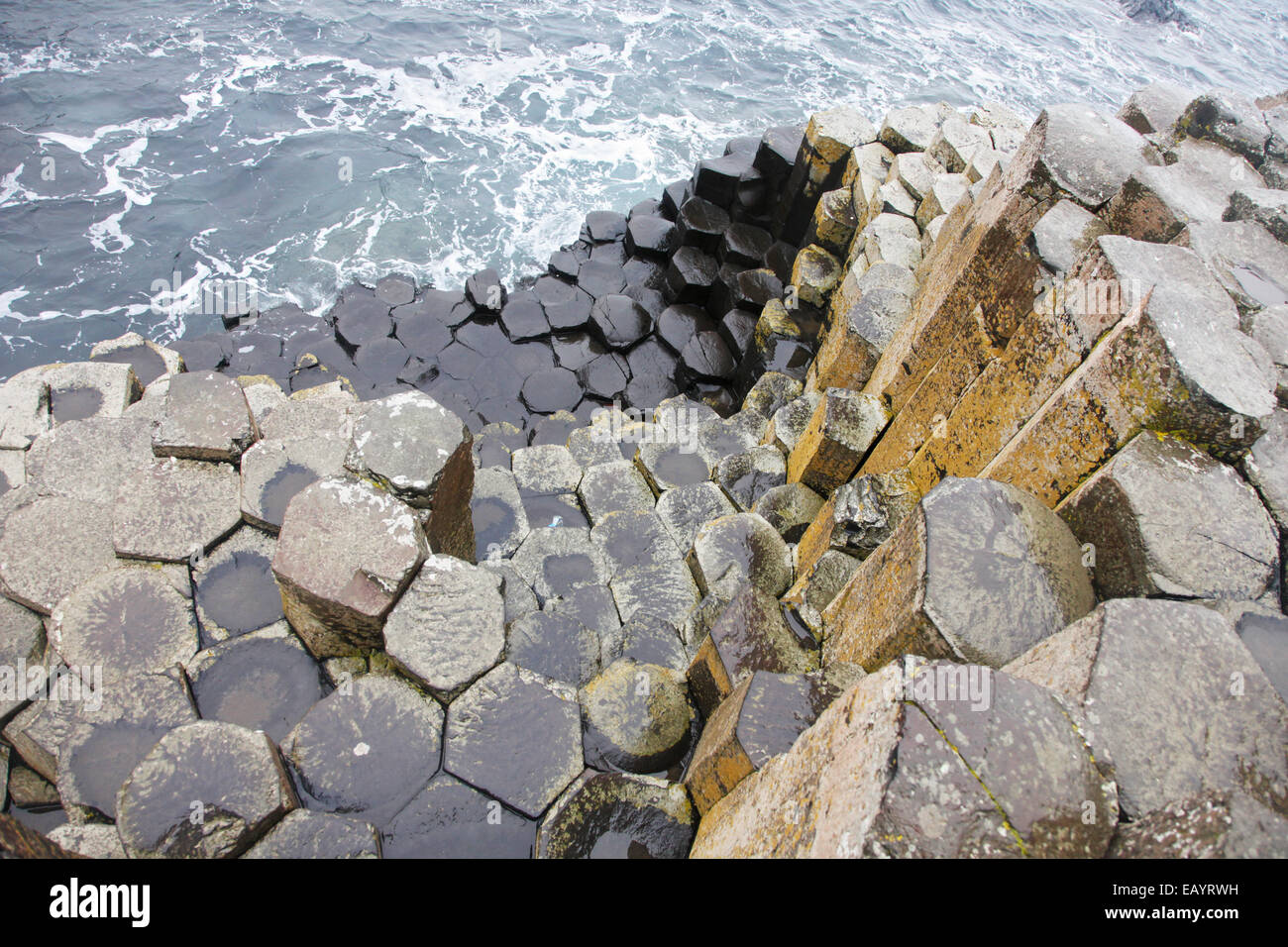 The Giant's Causeway Stock Photo