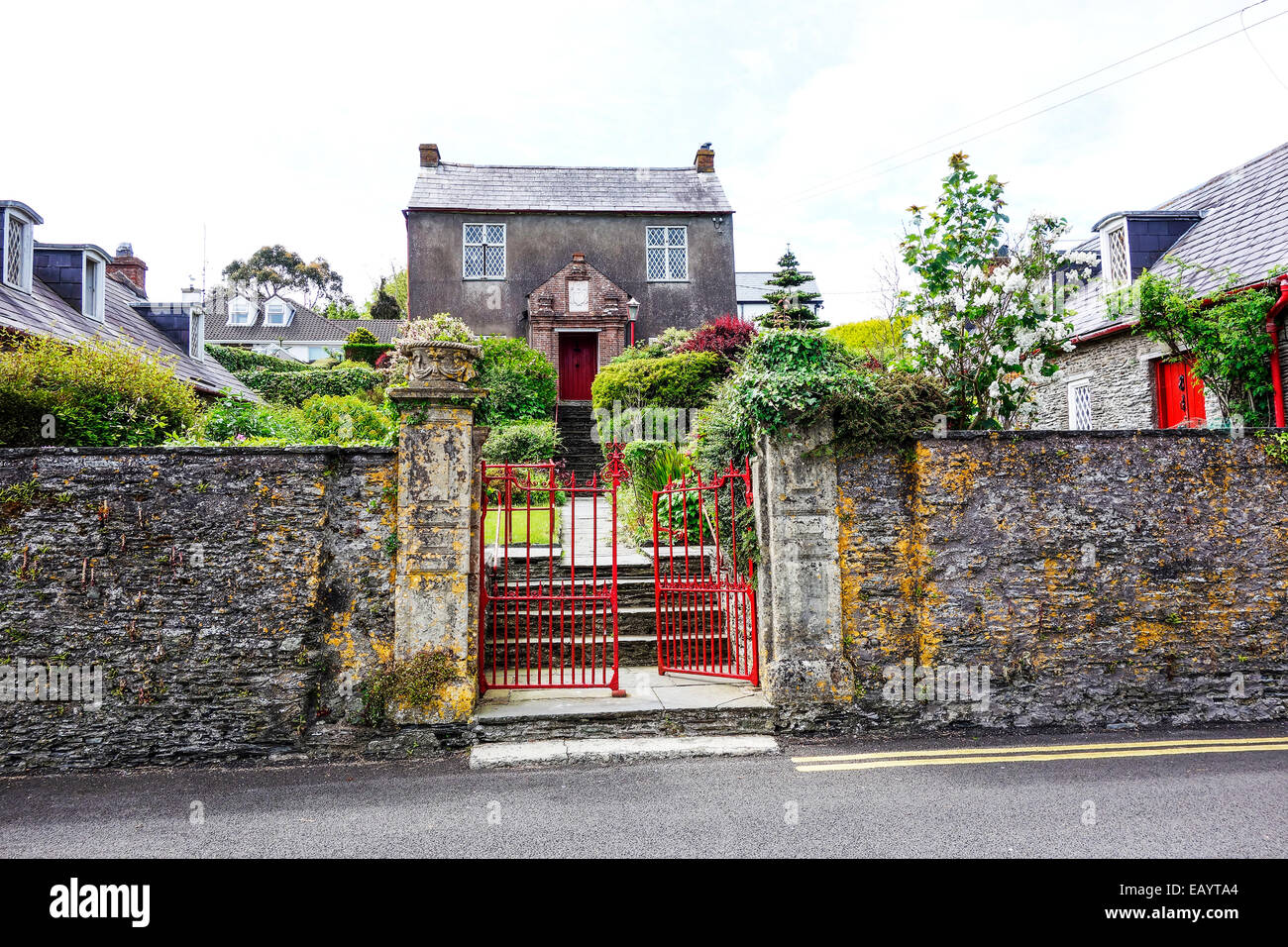 Old Alms houses at Kinsale, Ireland Stock Photo Alamy