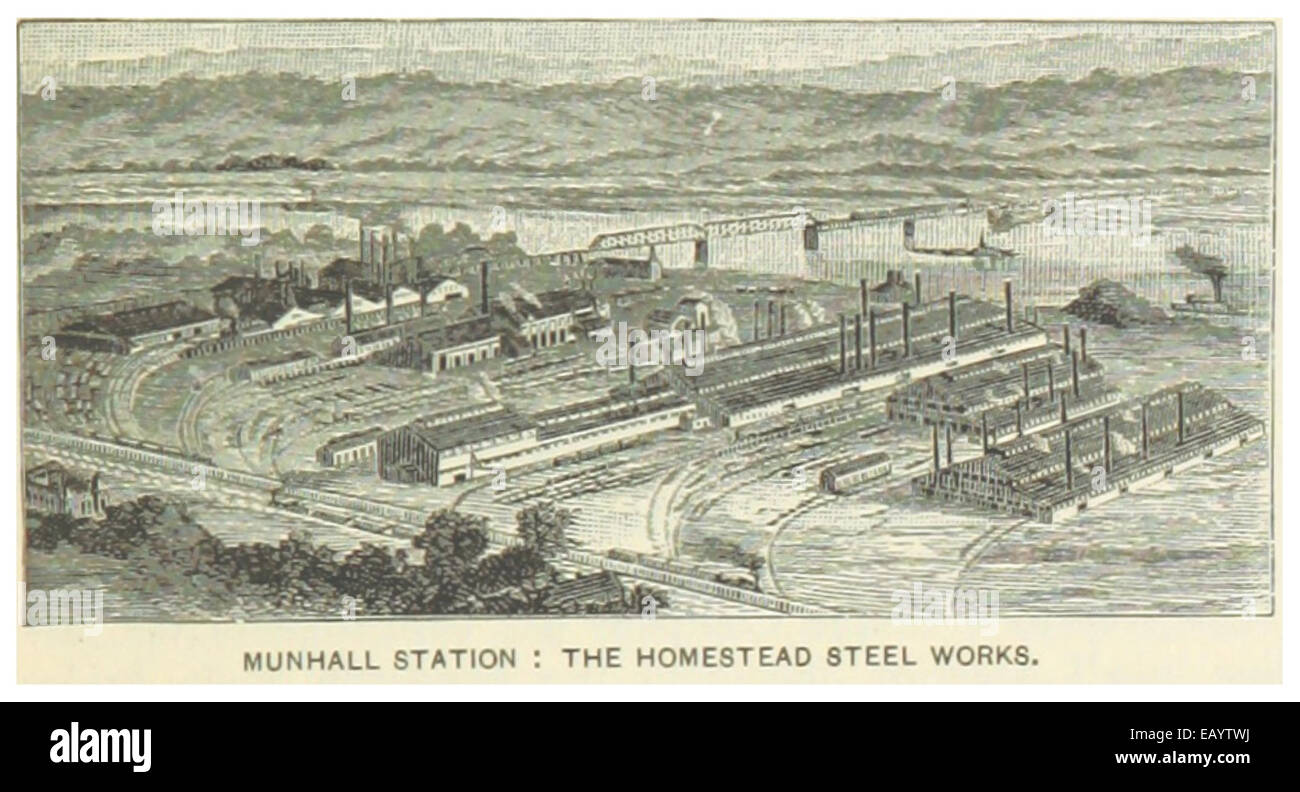 Us pa 1891 p751 munhall station hires stock photography and images Alamy