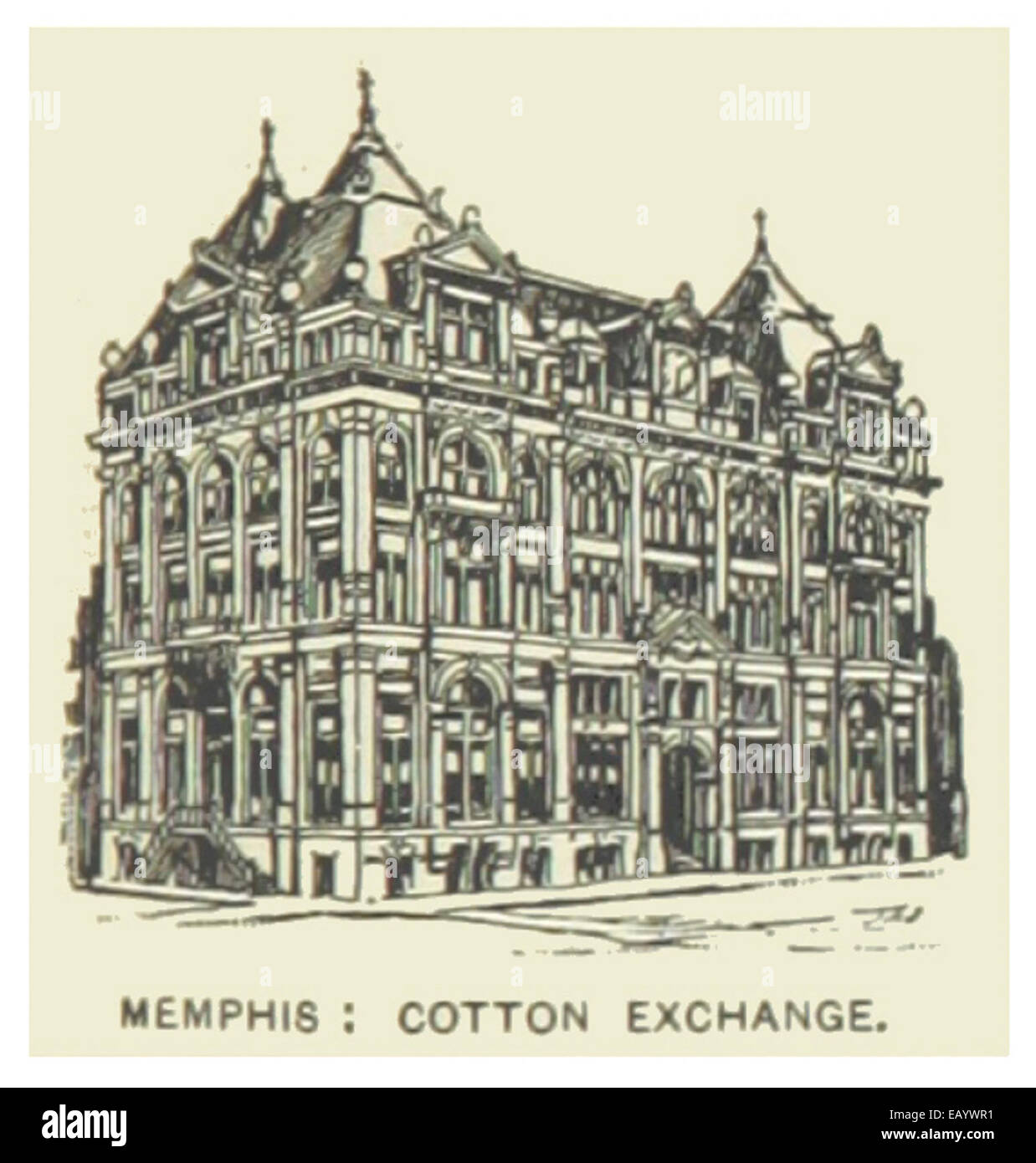 Old cotton exchange Cut Out Stock Images & Pictures Alamy