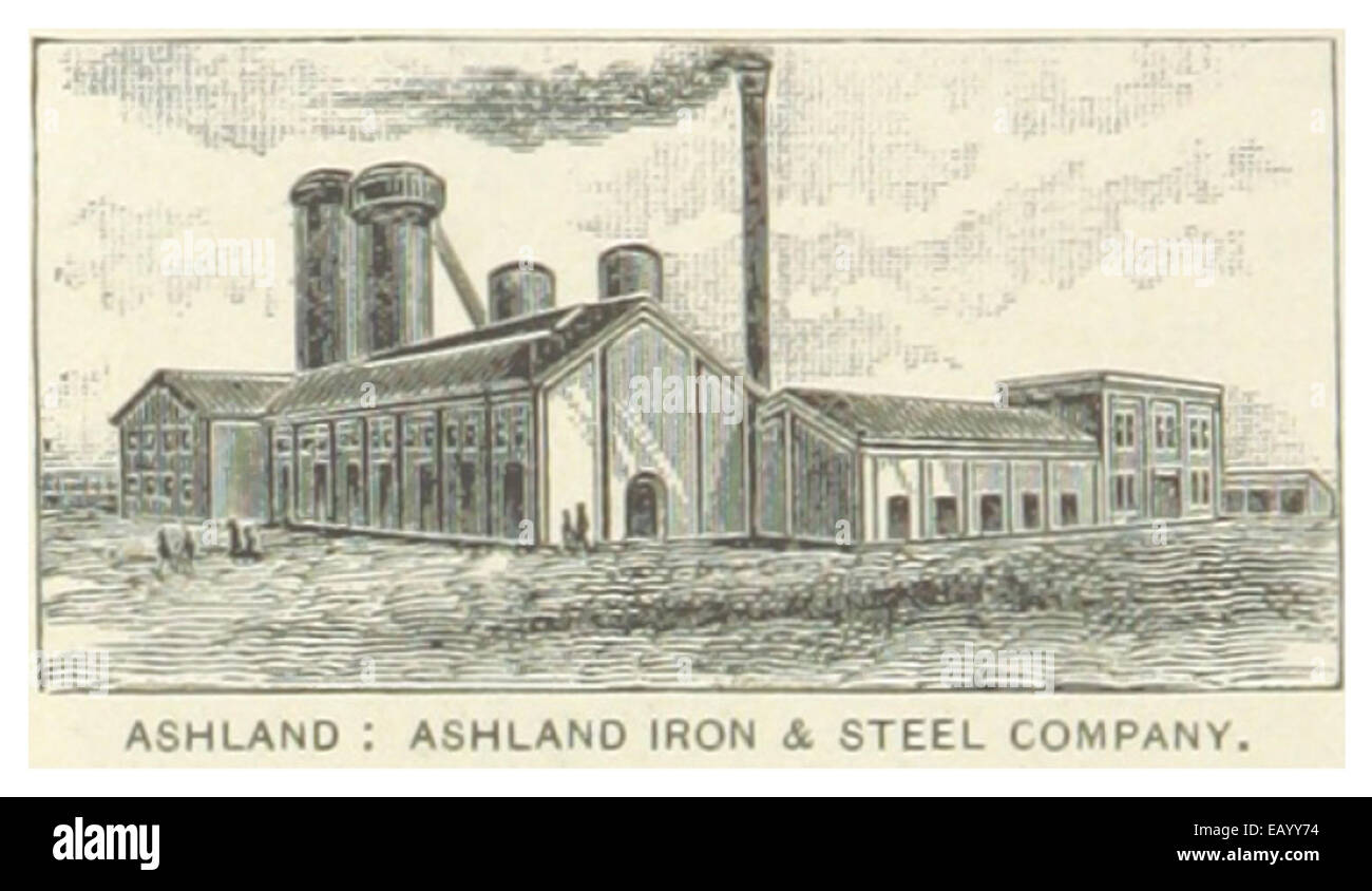 Map of ashland Cut Out Stock Images & Pictures Alamy