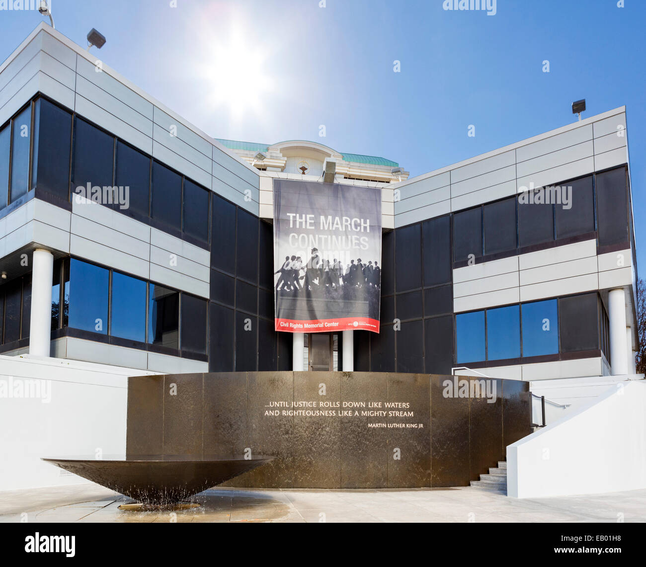 The Civil Rights Memorial Center, Montgomery, Alabama, USA Stock Photo