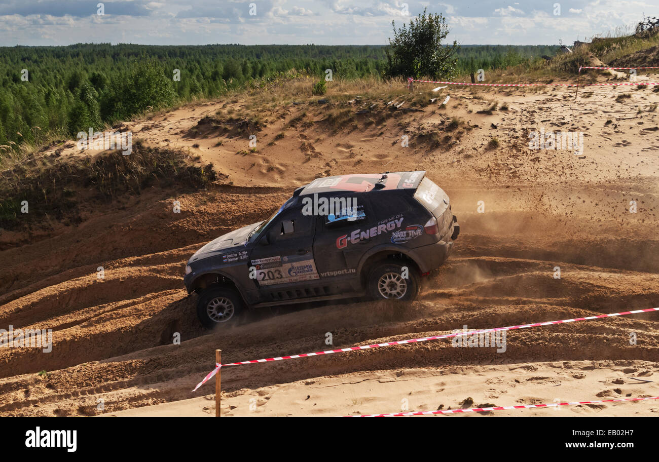 Baha Races Races on a rally-raid on sandy dunes. Rally-raid Baha