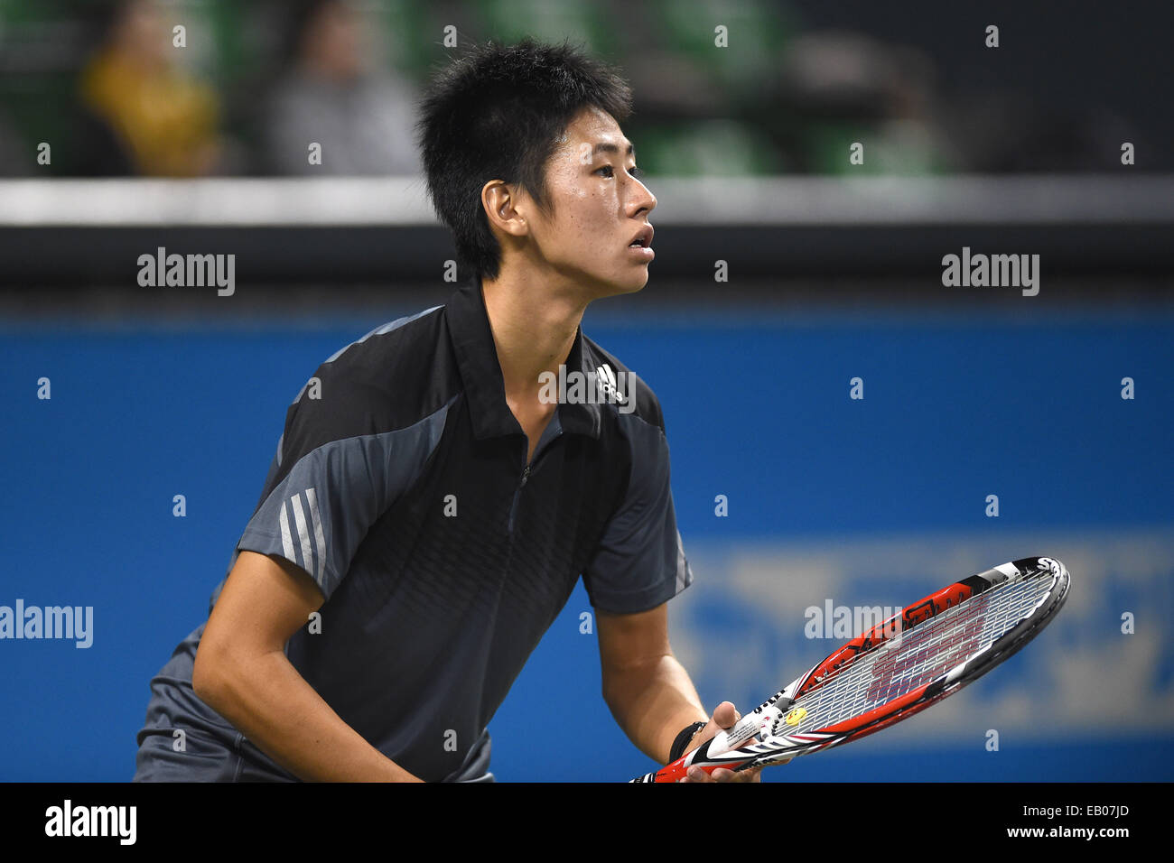 Tokyo, Japan. 22nd Nov, 2014. Naoki Nakagawa (JPN) Tennis : Dream Tennis  ARIAKE Doubles at Ariake Coliseum in Tokyo, Japan . Credit: AFLO  SPORT/Alamy Live News Stock Photo - Alamy