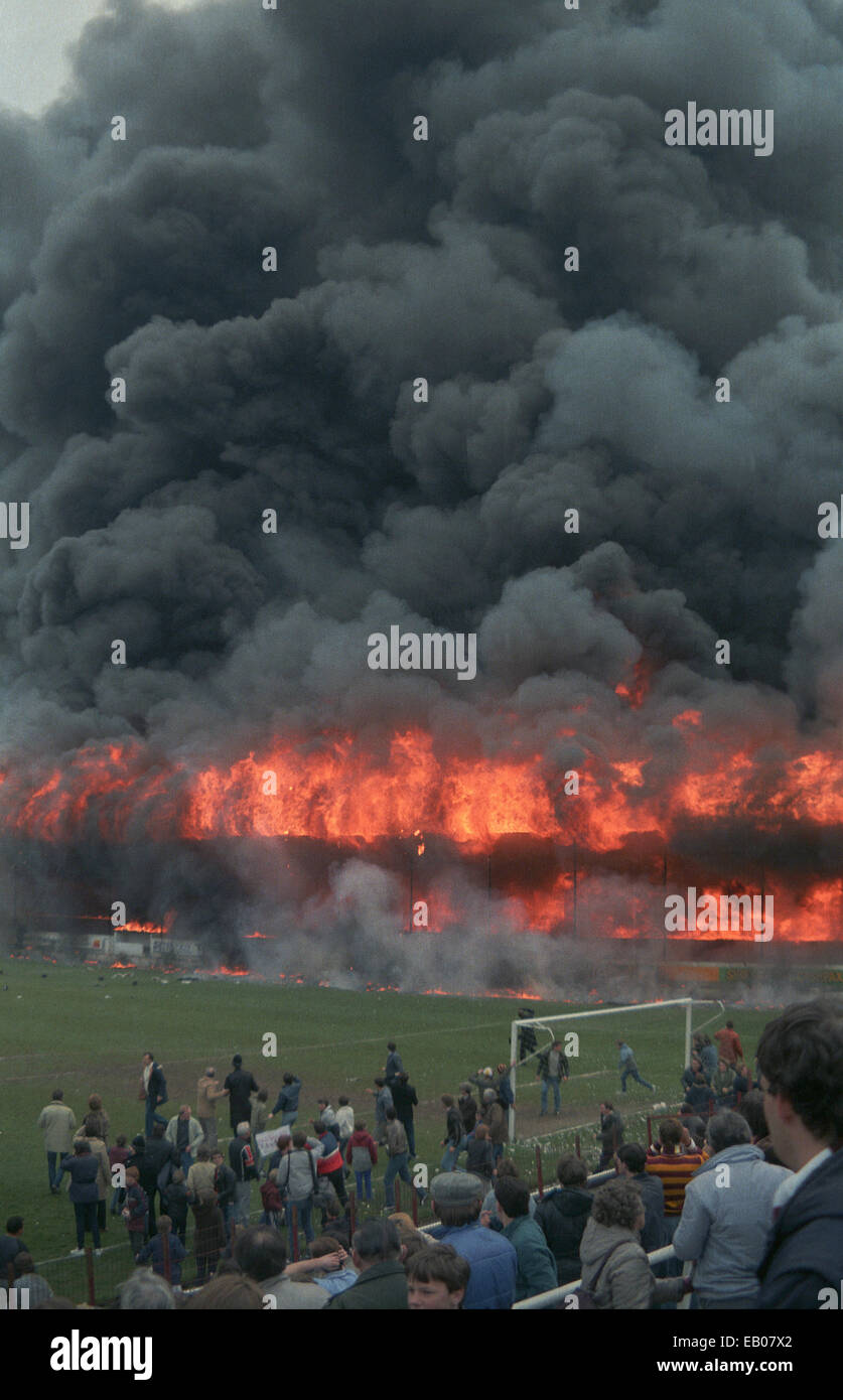 Bradford City Football Club Stadium Disaster Of 11th May 1985 The 30th Anniversary Will Be 11th May 15 Stock Photo Alamy