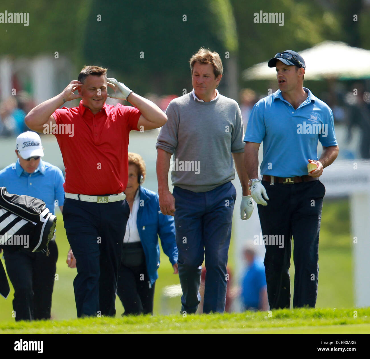 Bmw Pga Championship Pro Am At Wentworth Golf Club In Virginia Water Stock Photo Alamy