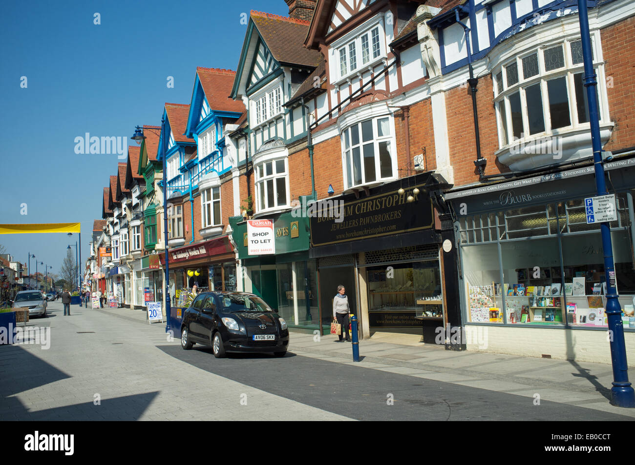 Hamilton Road Felixstowe Suffolk UK Stock Photo Alamy