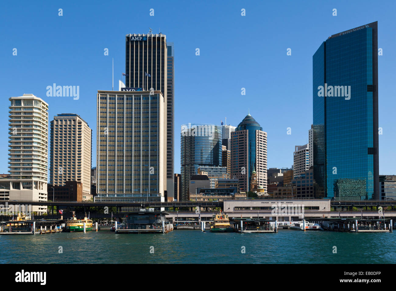 Circular Quay Sydney Harbour NSW Australia Stock Photo - Alamy