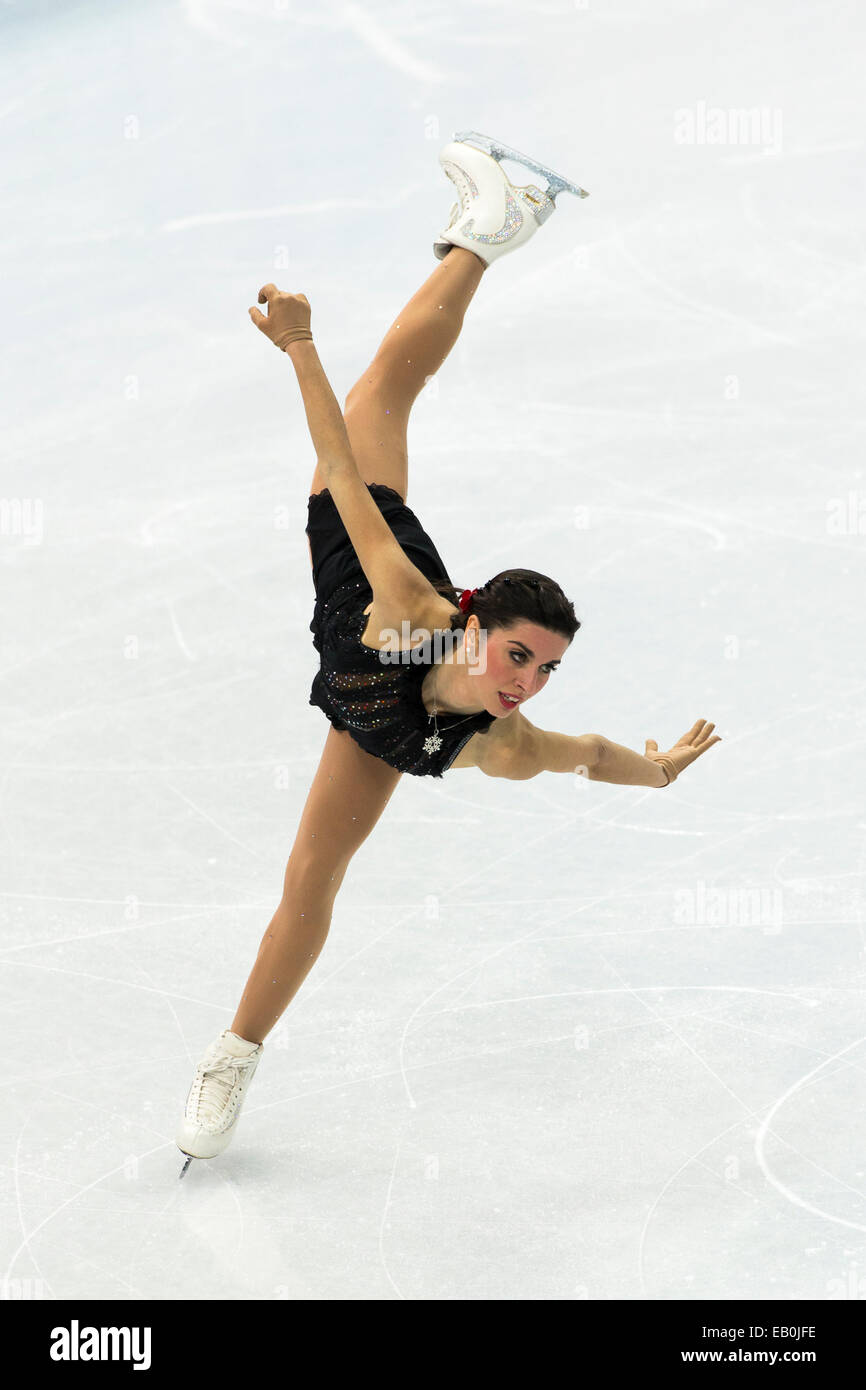 Valentina Marchei (ITA) competing in the Figure Skating Free Skate at