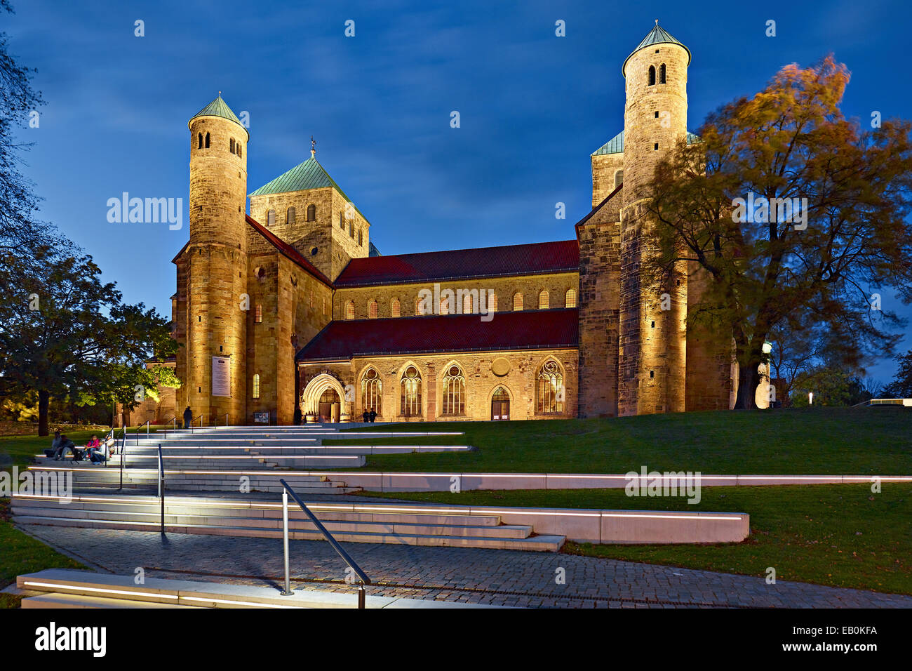 St. Michaels Church in Hildesheim, Germany Stock Photo