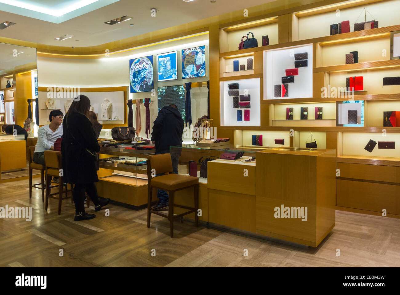 Louis Vuitton Paris Galeries Lafayette store, France