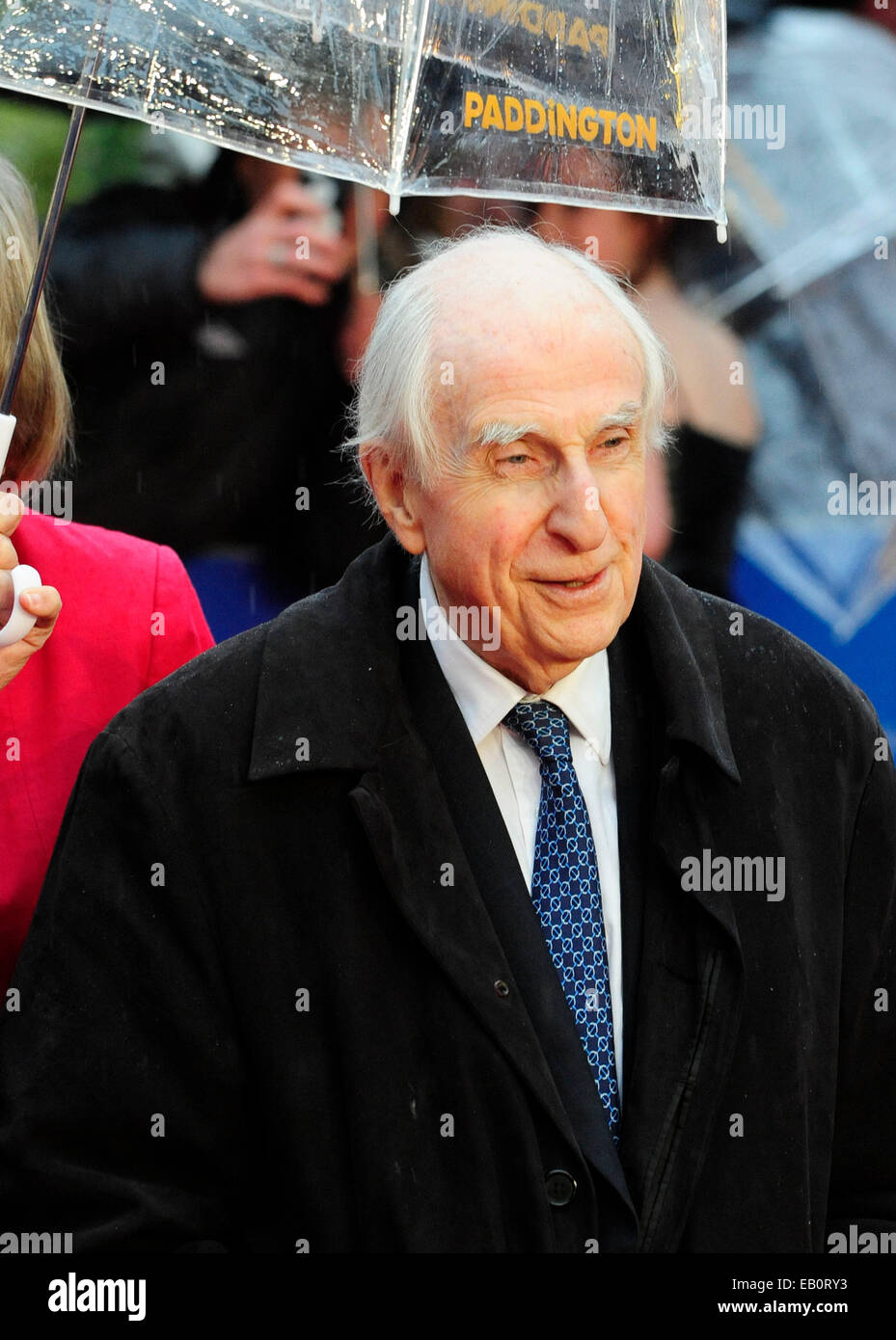 London, UK. 23rd November 2014. Michael Bond attend the World Premiere of Paddington at The Odeon Leicester Square London 23th November 2014. Credit:  Peter Phillips/Alamy Live News Stock Photo