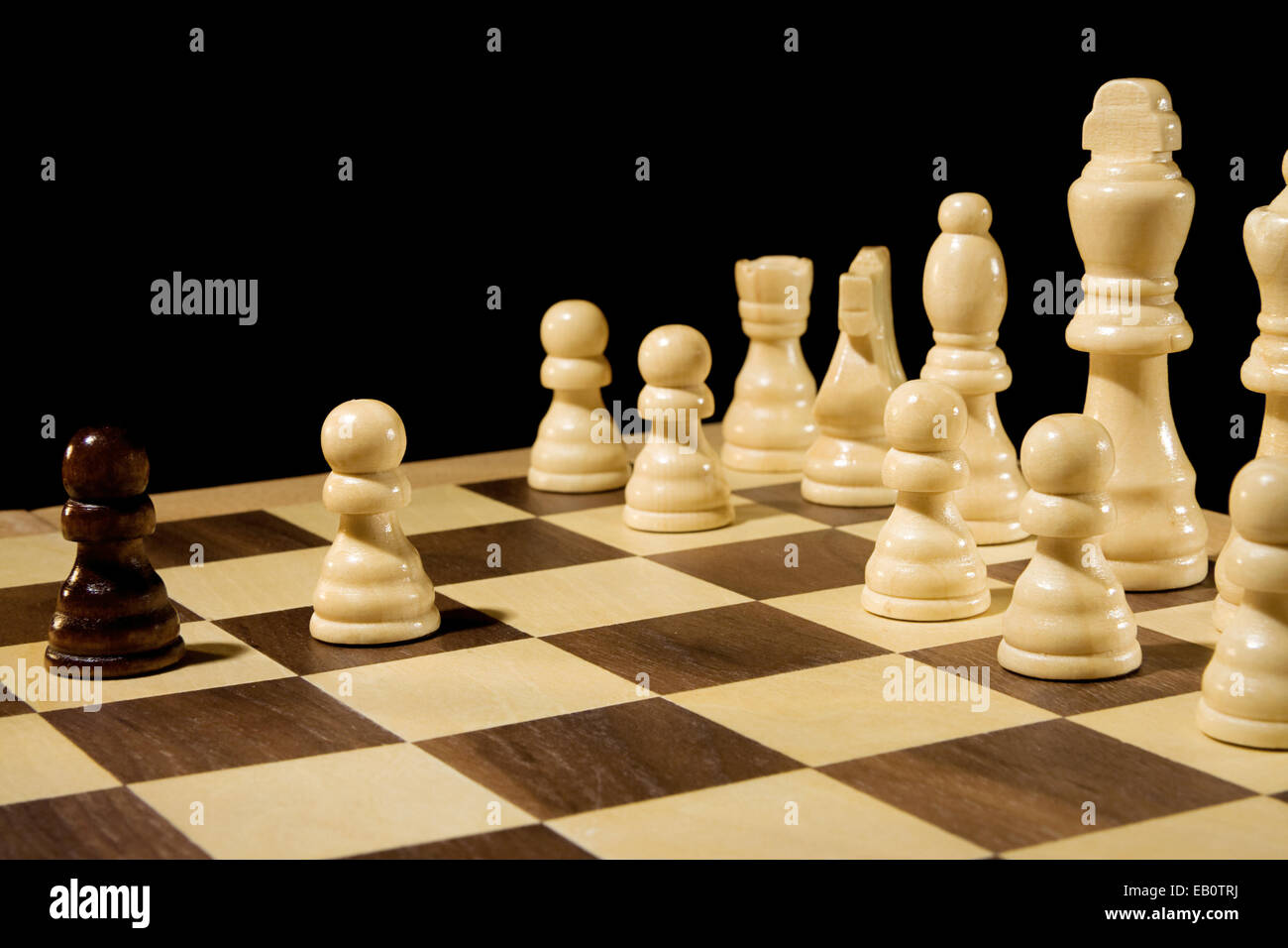 Chess Board In The Foreground To Use For Wallpaper Stock Photo, Picture and  Royalty Free Image. Image 116410136.