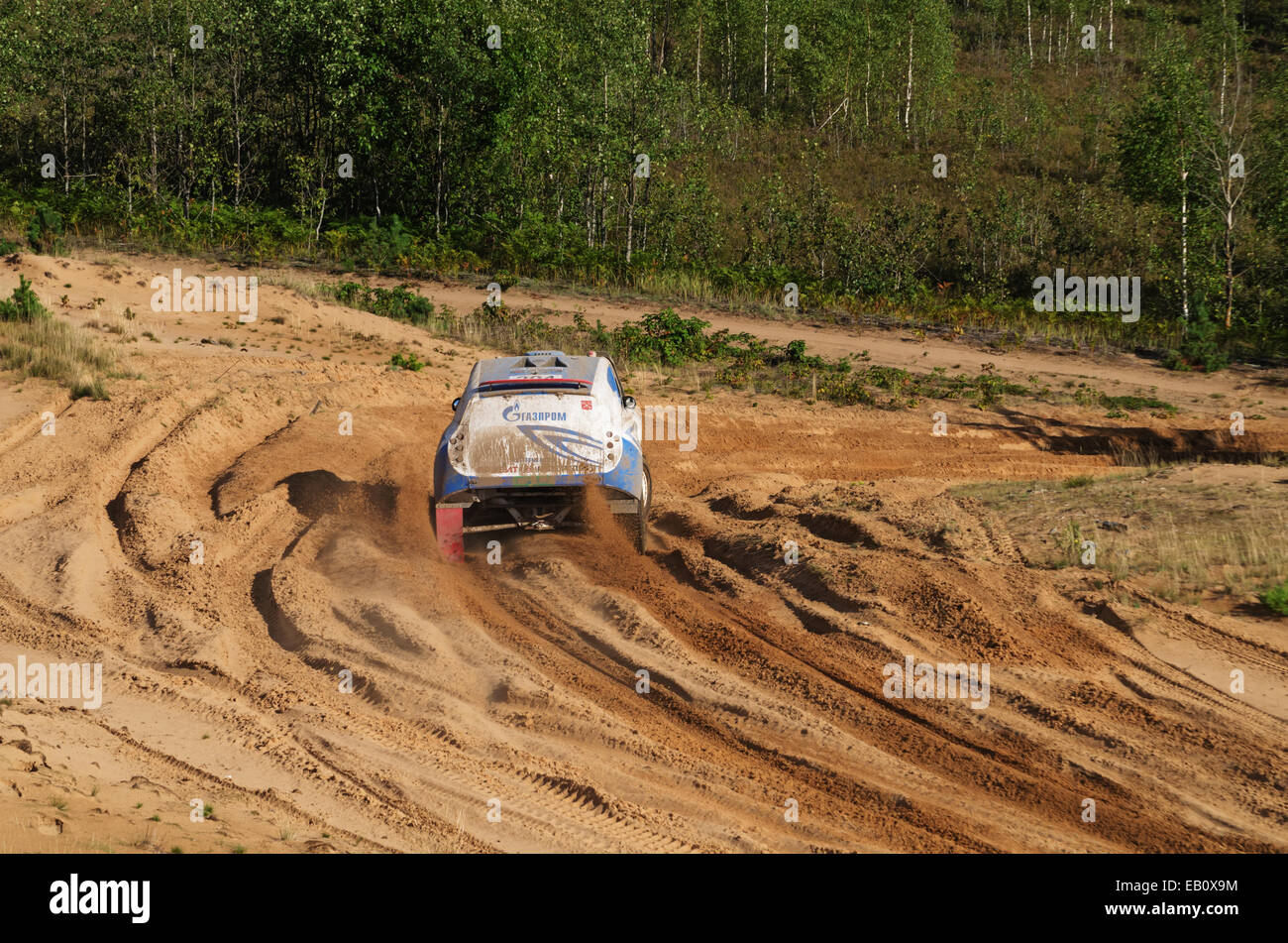 Baha Races Races on a rally-raid on sandy dunes. Rally-raid Baha