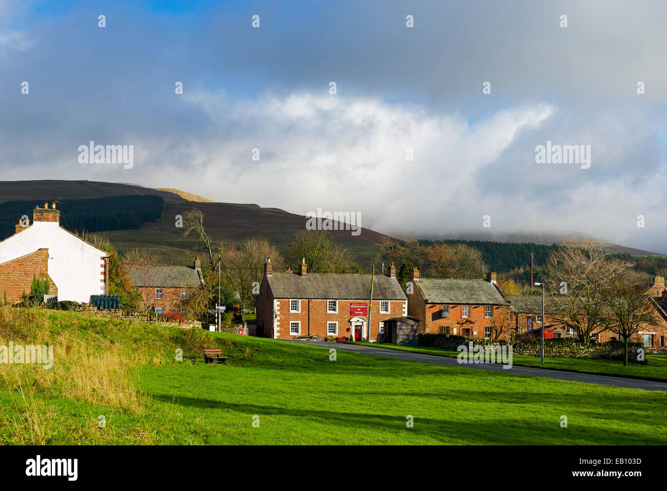 The village of Melmerby, Eden Valley, Cumbria, England UK Stock Photo
