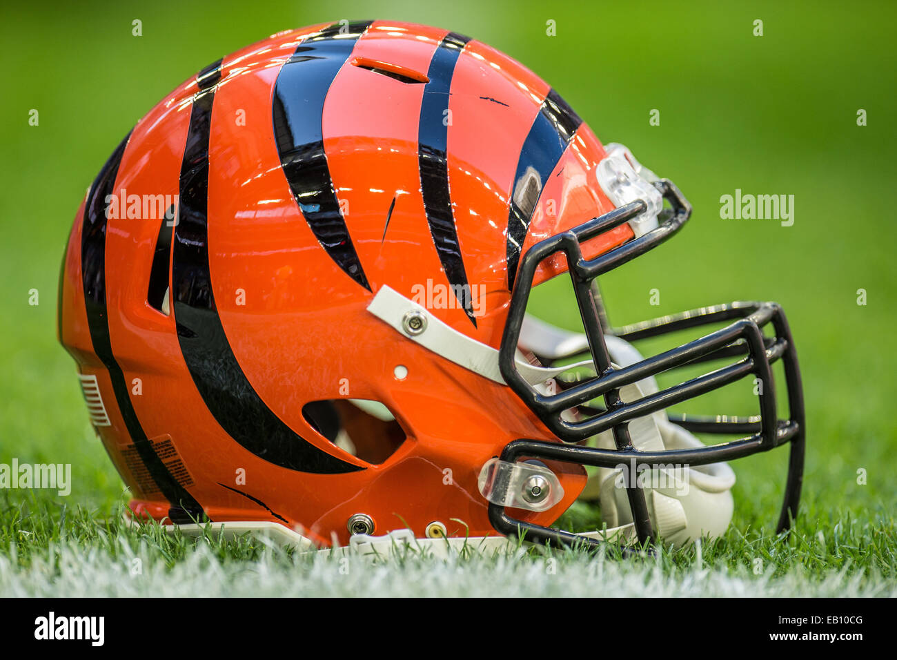 How to draw Cincinnati Bengals football helmet (NFL) 