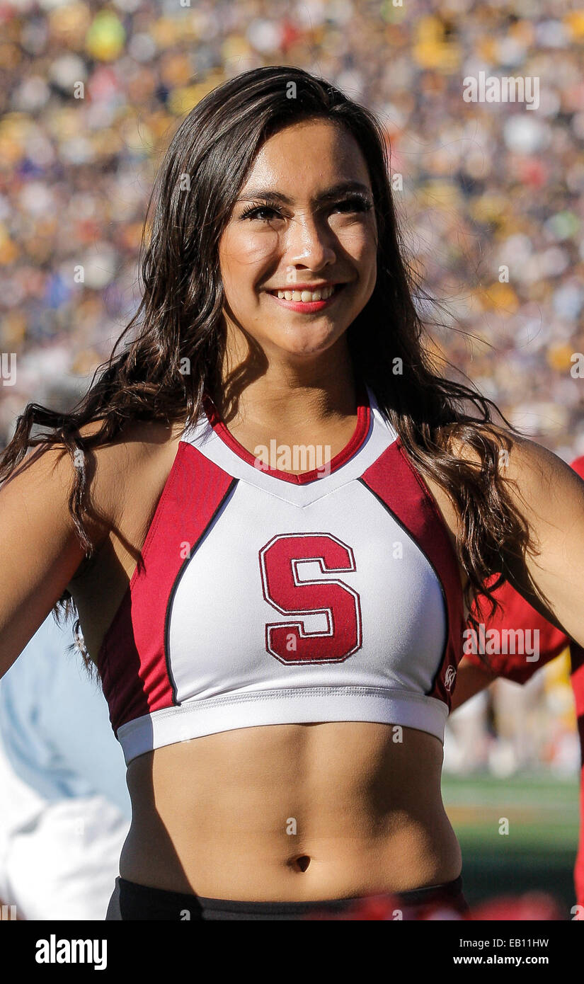 Berkeley USA CA. 22nd Nov, 2014. Stanford Cheerleaders during NCAA ...