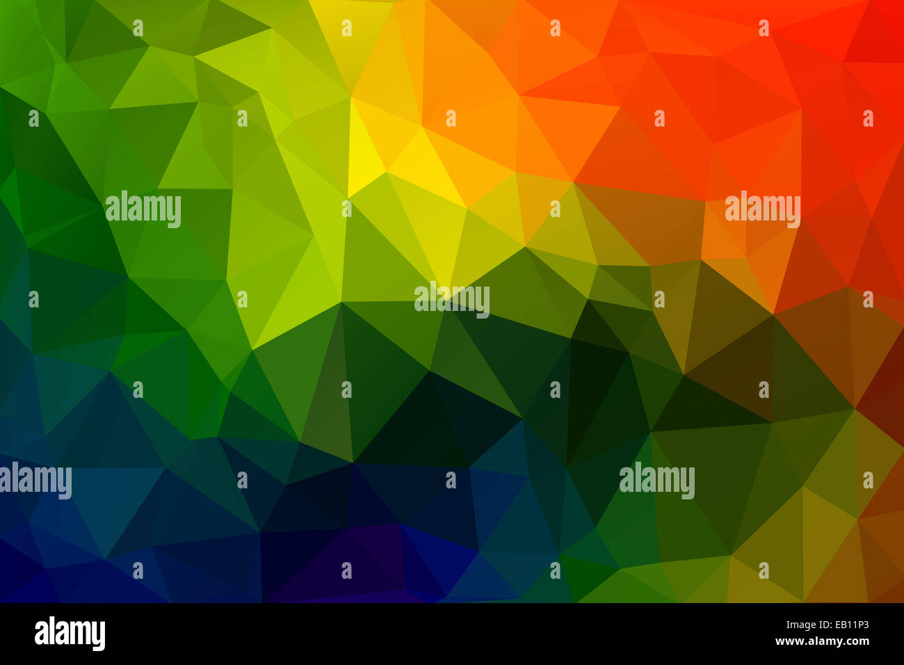 Low polygon orange lines hi-res stock photography and images - Alamy