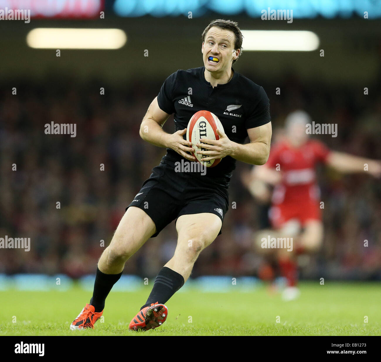 Cardiff, UK. 22nd Nov, 2014. Ben Smith of New Zealand - Autumn Test Series - Wales vs New Zealand - Millennium Stadium - Cardiff - Wales - 22nd November 2014 - Picture Simon Bellis/Sportimage. © csm/Alamy Live News Stock Photo