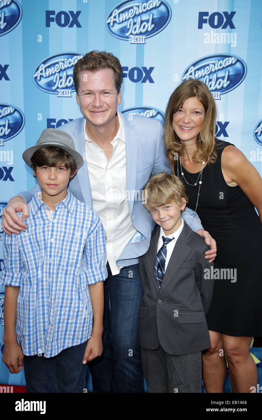 Celebrities attend Fox's 'American Idol' XIII Finale at Nokia Theatre L