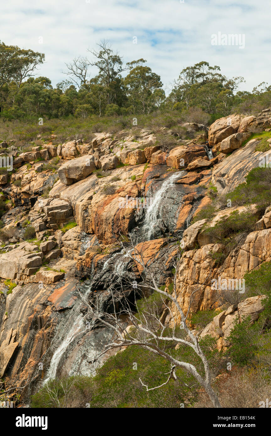 60 Foot Falls in Ellis Brook Valley, Banyowla Regional Park, Perth, WA, Australia Stock Photo
