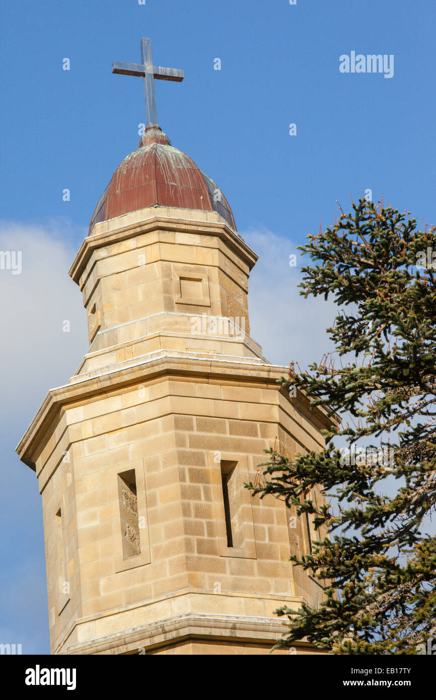 church in hobart Stock Photo