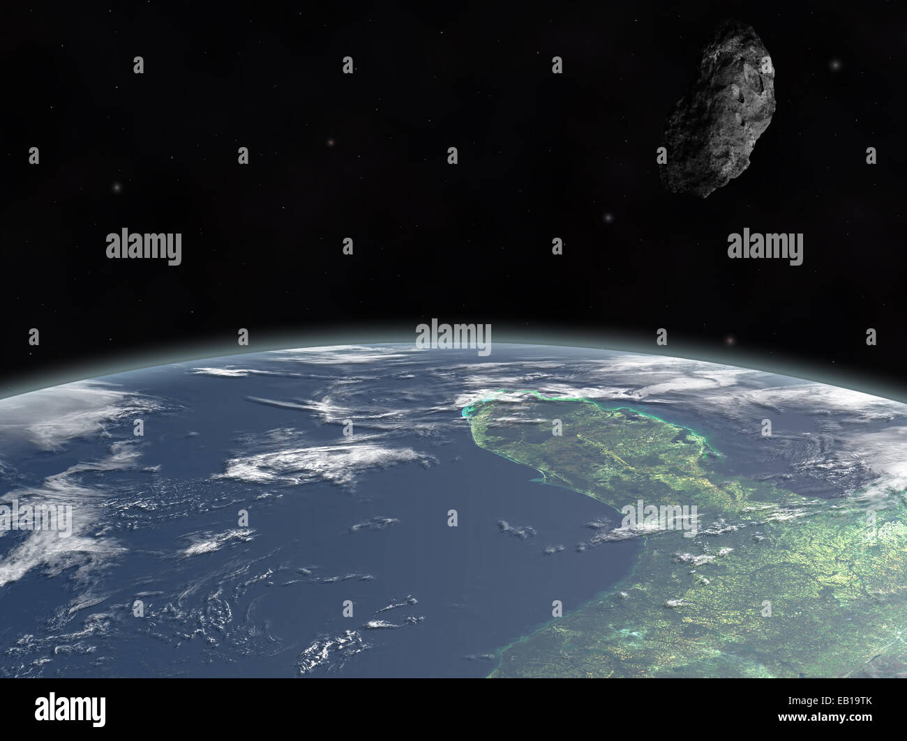 Asteroid on earth Clearance