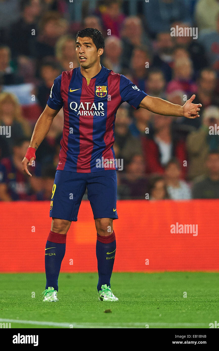 Luis suarez barcelona 2014 hi-res stock photography and images - Alamy, image size:866x1390