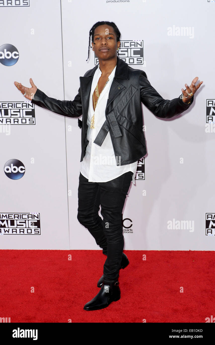 Los Angeles, California, USA. 23rd Nov, 2014. ASAP Rocky American Music ...