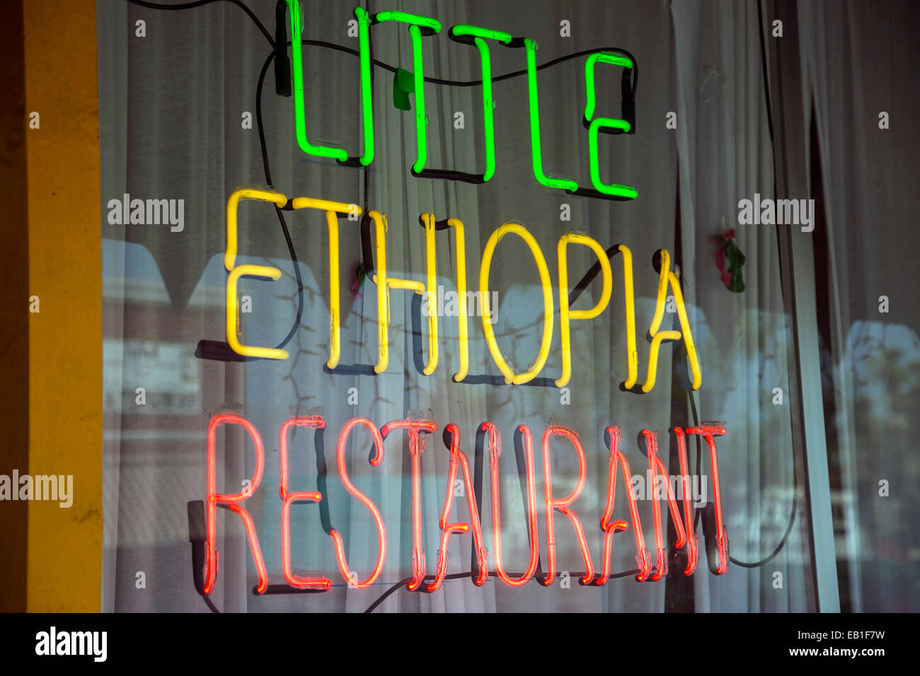 Little ethiopia, los angeles High Resolution Stock Photography and